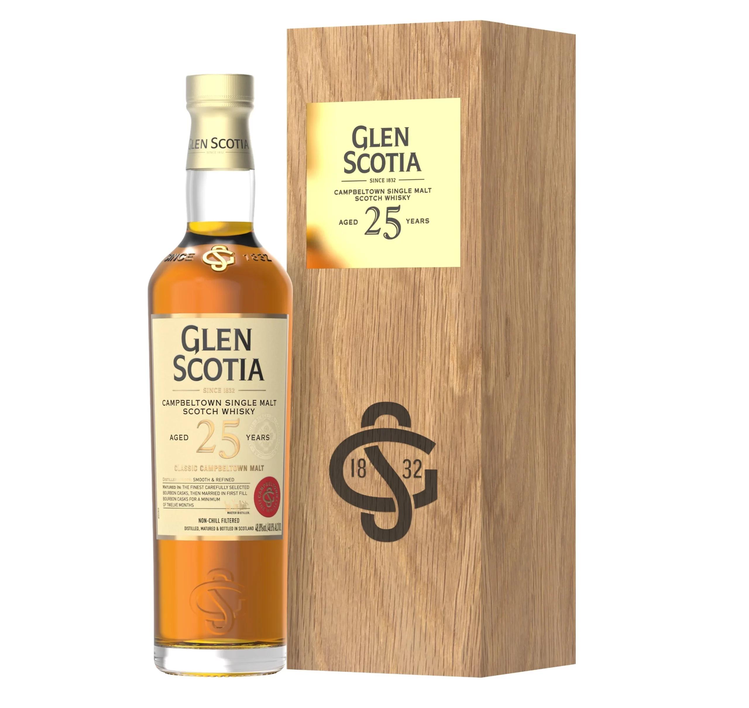 Glen Scotia 25Yr Campbeltown Single Malt 750ml